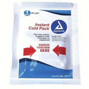 DESCRIPTION: (1) BOX OF (24) COLD PACKS BRAND/MODEL: DYNAREX #36PV26 SIZE: 4X5 RETAIL$: $24.24 EA QTY: 1