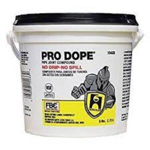 DESCRIPTION: (1) PIPE JOINT COMPOUND BRAND/MODEL: PRO DOPE SIZE: 6 LB RETAIL$: $20.27 EA QTY: 1