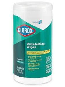 DESCRIPTION: (6) DISINFECTING WIPES BRAND/MODEL: CLOROX INFORMATION: FRESH SCENT SIZE: 75 WIPES QTY: 6