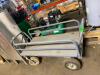 DESCRIPTION: (1) PANEL STAND CART BRAND/MODEL: DURHAM MFG/ INFORMATION: MINOR DAMAGES TO WHEEL, MUST COME INTO INSPECT/GRAY SIZE: 29"H X 52"L X 24-1/2 - 2