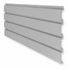 DESCRIPTION: (4) PACKS OF (6) SLATWALL PANEL BRAND/MODEL: SUNCAST/SW04G INFORMATION: WHITE/UV-RESISTANT RIGID RESIN RETAIL$: 81.47 PER PK OF 6 SIZE: 4