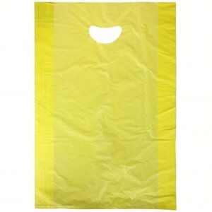 DESCRIPTION: (2) BOXES OF (500) MERCHANDISE BAGS BRAND/MODEL: 5DUN1 INFORMATION: YELLOW SIZE: 6 in x 4 in x 24 in, 0.7 mil Thick, Yellow, Die Cut, Gus