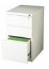 DESCRIPTION: (1) PEDESTAL FILE CABINET BRAND/MODEL: HIRSH/19353 INFORMATION: WHITE/3-DRAWERS RETAIL$: 257.39 SIZE: 15"W X 27-3/4"H X 19-7/8"D QTY: 1