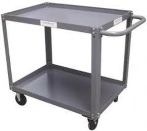 DESCRIPTION: (1) SERVICE UTILITY CART BRAND/MODEL: VALUE COLLECTION #WS-MH-SCAR-025 INFORMATION: GRAY, STEEL RETAIL$: $458.03 EA QTY: 1