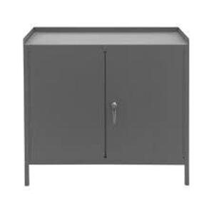 DESCRIPTION: (1)STORAGE CABINET BRAND/MODEL: DURHAM INFORMATION: STEEL, GRAY SIZE: 36" X 24" X 32" RETAIL$: $661.42 EA QTY: 1