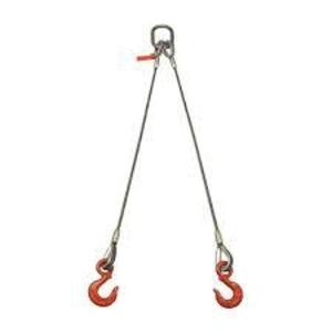 DESCRIPTION: (1) BRIDLE DOMESTIC WIRE ROPE SLING BRAND/MODEL: LIFT-ALL #382LBX3 INFORMATION: ORANGE RETAIL$: $206.73 EA QTY: 1