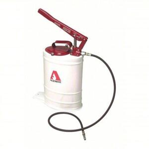 DESCRIPTION: (1) HAND OPERATED BUCKET PUMP BRAND/MODEL: ALEMITE #48WC51 SIZE: FITS 5 GAL BUCKET RETAIL$: $1194.81 EA QTY: 1