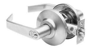 DESCRIPTION: (1) CYLINDRICAL LEVER LOCK BRAND/MODEL: MBS #MB1A3-05-15-626 INFORMATION: 626 FINISH SIZE: 2-3/4" BACKSET RETAIL$: $52.68 EA QTY: 1