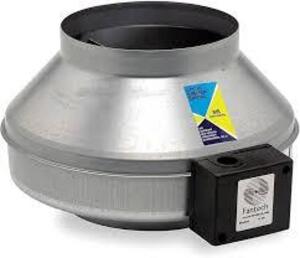 DESCRIPTION: (1) INLINE CENTRIFUGAL FAN BRAND/MODEL: FANTECH #45025 SIZE: 4" DUCT RETAIL$: $235.95 EA QTY: 1