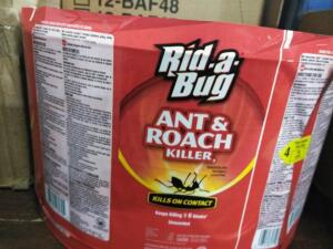 DESCRIPTION: (1) ROLL OF ANT AND ROACH KILLER LABELS BRAND/MODEL: RID-A-BUG SIZE: 6650 SHEETS PER ROLL RETAIL$: $68.25 EA QTY: 1