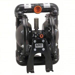 DESCRIPTION: (1) DOUBLE DIAPHRAGM PUMP BRAND/MODEL: ARO #2P598 INFORMATION: ALUMINUM SIZE: BOLT, 1 IN FLUID CONNECTION SIZE, NPT, BUNA-N, ACETAL, NPT