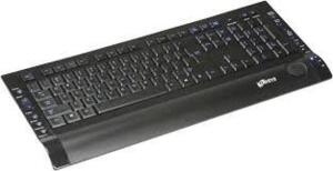 DESCRIPTION: (1) ULTRA SLIM CHARACTER-ILLUMINATED KEYBOARD BRAND/MODEL: LOGISYS #KB208BK SIZE: 7' CORD RETAIL$: $39.75 EA QTY: 1