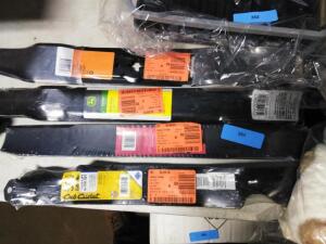 DESCRIPTION: (1) LOT OF (4) MISC LAWN MOWER BLADES QTY: 1