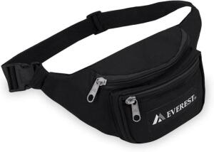 DESCRIPTION: (1) CROSS BODY BAG BRAND/MODEL: EVEREST INFORMATION: BLACK RETAIL$: $20.00 EA QTY: 1