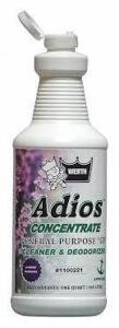 DESCRIPTION: (12) CONCENTRATE CLEANER AND DEODORIZER BRAND/MODEL: WERTH ADIOS #35YL42 SIZE: 1 QT RETAIL$: $10.00 EA QTY: 12