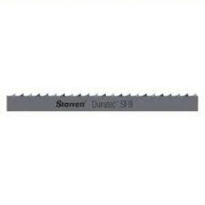 DESCRIPTION: (2) BAND SAW BLADES BRAND/MODEL: STARRETT #54GU59 INFORMATION: 6, STARRETT, DURATEC SFB SIZE: 1/4 IN BLADE WD, 12 FT 6 IN, 0.025 IN BLADE