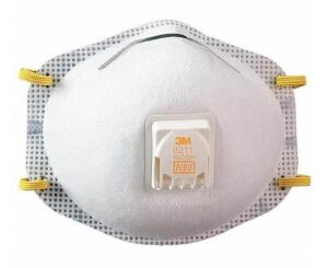 DESCRIPTION: (2) PACKS OF (10) DISPOSABLE RESPIRATOR BRAND/MODEL: 3M/8211 INFORMATION: NON-ADJUSTABLE/MOLDED RETAIL$: 47.25 PER PK OF 10 SIZE: MEDIUM