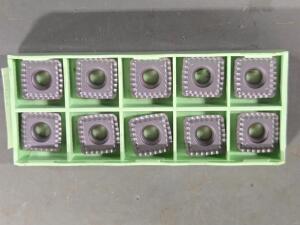 DESCRIPTION: (30) CARBIDE DRILLING INSERT BRAND/MODEL: WATER P28479-4 RETAIL$: $597.00 QTY: 30