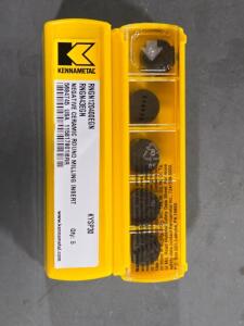 DESCRIPTION: (20) CERAMIC TURNING INSERTS BRAND/MODEL: KENNAMETAL RNGN 120400EGN RETAIL$: $480.20 QTY: 20