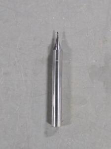 DESCRIPTION: (2) SOLID CARBIDE BALL END MILL BRAND/MODEL: SANDVIK COROMANT R216.42-01030-AE10G 1620 SIZE: 0.039" CUT DIA 0.039" LOC 6mm SD RETAIL$: $2