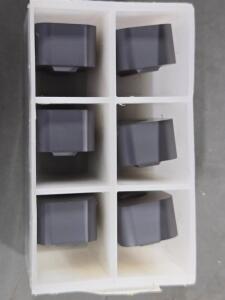 DESCRIPTION: (12) CARBIDE RAILROAD INSERTS BRAND/MODEL: KENNAMETAL KRR658680 RETAIL$: $487.50 QTY: 12