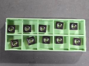 DESCRIPTION: (30) SCMT CARBIDE MILLING INSERTS BRAND/MODEL: WALTER SCMT09T308-MP4 RETAIL$: $439.50 QTY: 30