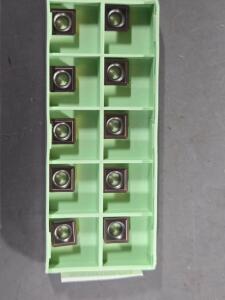 DESCRIPTION: (20) SCMT CARBIDE MILLING INSERTS BRAND/MODEL: WALTER SCMT09T308-PS5 RETAIL$: $465.00 QTY: 20