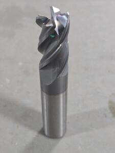 DESCRIPTION: (2) CARBIDE CORNER RADIUS END MILLS BRAND/MODEL: GORILLA GM12RH4 SIZE: 1/2" DIA 0.03" RAD RETAIL$: $174.04 QTY: 2