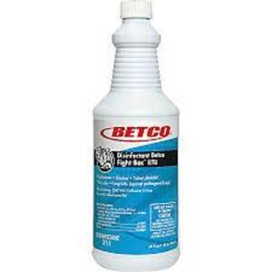 DESCRIPTION: (6) DISINFECTANT BRAND/MODEL: BETCO FIGHT BAC RTU SIZE: 1 QT RETAIL$: $13.78 EA QTY: 6