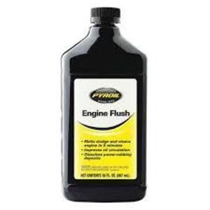 DESCRIPTION: (4) ENGINE FLUSH BRAND/MODEL: PYROIL SIZE: 30 FL OZ RETAIL$: $23.80 EA QTY: 4