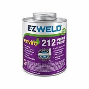 DESCRIPTION: (3) PURPLE PRIMER BRAND/MODEL: EZ WELD 212 #5E522 SIZE: 32 OZ RETAIL$: $13.43 EA QTY: 3