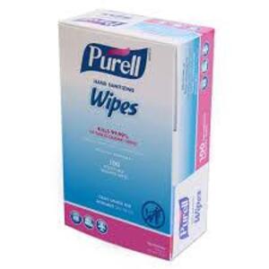 DESCRIPTION: (4) PACKS OF (100) HAND SANITIZING WIPES BRAND/MODEL: PURELL INFORMATION: FRAGRANCE FREE SIZE: 5X7 RETAIL$: $12.93 EA QTY: 4