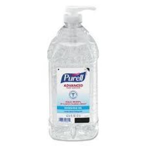 DESCRIPTION: (4) ADVANCED HAND SANITIZER BRAND/MODEL: PURELL SIZE: 67.6 FL OZ RETAIL$: $32.67 EA QTY: 4