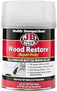 DESCRIPTION: (1) WOOD RESTORE REPAIR PUTTY BRAND/MODEL: JB WELD SIZE: 0.8 QT RETAIL$: $31.20 EA QTY: 1