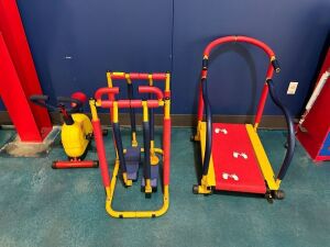 3 PC. CHILDS GYM PLAY SET