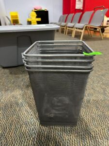 (4) TRASH BINS