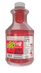 DESCRIPTION: (2) CONCENTRAT SPORTS DRINK BRAND/MODEL: SQWINCHER ZERO INFORMATION: ONE FRUIT PUNCH ONE BERRY SIZE: 64 FL OZ RETAIL$: $12.00 EA QTY: 2