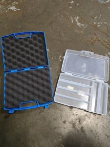 DESCRIPTION: (1) CASE OF (14) ORGANIZER BINSINFORMATION: CLEAR AND BLUE, BLUE HAS HANDLERETAIL$: $17.55 EAQTY: 1