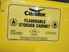 DESCRIPTION: (1) FLAMMABLES SAFETY CABINET BRAND/MODEL: CONDOR #491M64 INFORMATION: YELLOW SIZE: STD SLIMLINE, 22 GAL, 23 1/2 IN X 18 1/4 IN X 66 1/2 - 3