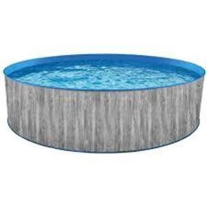 DESCRIPTION: (1) ABOVE GROUND SWIMMING POOL KITBRAND/MODEL: BLUE WAVEINFORMATION: OVAL, INCLUDES LADDER, FILTER, HOSES, SKIMMER, AND LINERSIZE: 12' X 36"RETAIL$: $837.42 EAQTY: 1