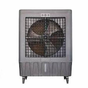 DESCRIPTION: (1) PORTABLE EVAPORATIVE COOLERBRAND/MODEL: HESSAIRE #55JR30INFORMATION: 11000 CFM, 3/4HP, 3000 SQFT COVERAGE, 32.8 GALLON CAPACITYRETAIL$: $1399.99 EAQTY: 1