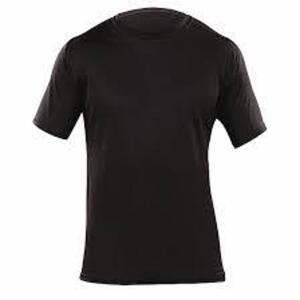 DESCRIPTION: (6) TACTICAL LOOSE FIT CREW SHIRTBRAND/MODEL: 5.11 TACTICAL #21V316INFORMATION: BLACK, T-SHIRT, POLYESTER, CREW NECK COLLAR, PULL-OVERSIZE: MENS, MEDIUMRETAIL$: $33.83 EAQTY: 6