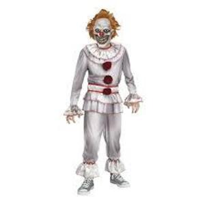 DESCRIPTION: (1) BOYS HALLOWEEN COSTUME BRAND/MODEL: TWISTED CLOWN SIZE: SMALL RETAIL$: $22.99 EA QTY: 1