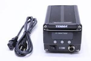 DESCRIPTION: (1) INDUCTION SOLDERING STATION BRAND/MODEL: TENMA #21-19650 RETAIL$: $170.00 EA QTY: 1