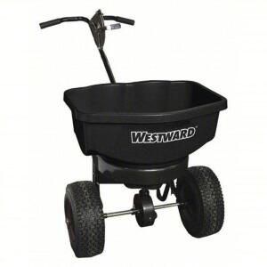 DESCRIPTION: (1) MANUAL WALK BEHIND SPREADER BRAND/MODEL: WESTWARD #45FE32 SIZE: 100 LB CAP RETAIL$: $376.14 EA QTY: 1