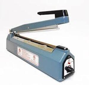 DESCRIPTION: (1) PLASTIC BAG SEALER BRAND/MODEL: IMPULSE #KF300H SIZE: 12" RETAIL$: $123.00 EA QTY: 1