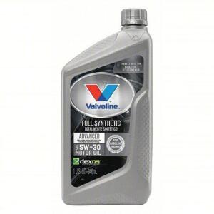 DESCRIPTION: (1) CASE OF (6) ENGINE OIL BRAND/MODEL: VALVOLINE #4NPH8 INFORMATION: 5W-30 SIZE: 1 QT RETAIL$: $12.03 EA QTY: 1