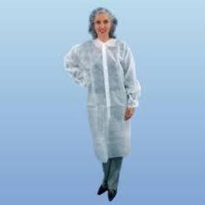 DESCRIPTION: (1) CASE OF (30) LAB COAT BRAND/MODEL: LC0-WE-SMS-7XL-WHITE INFORMATION: WHITE RETAIL$: $115.95 EA QTY: 1