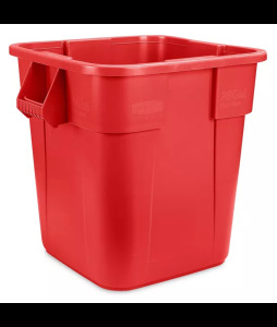 DESCRIPTION: (2) BIOHAZARD BINS SIZE: 28 GALLON RETAIL$: $60.00 EA QTY: 2