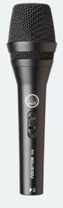 DESCRIPTION: (1) PERCEPTION LIVE DYNAMIC MICROPHONE BRAND/MODEL: AKG P3S RETAIL$: $75.00 QTY: 1